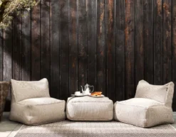 Sitzkissen Dotty Puff beige