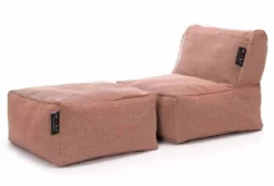 Sitzsack Dotty Sitz rot