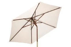 Sonnenschirm weiß Sunshine 240 cm