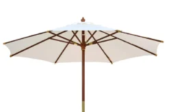 Sonnenschirm weiß Sunshine 300 cm