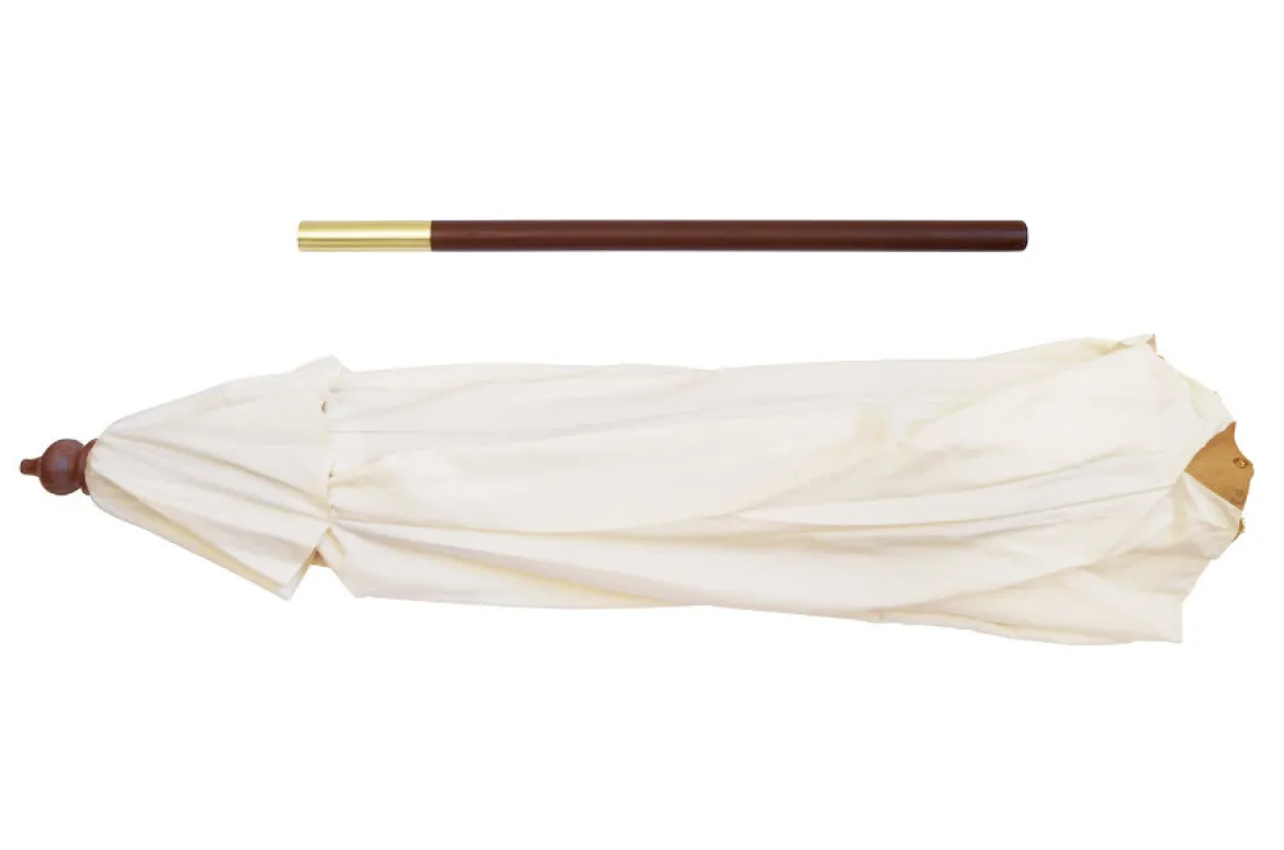 Sonnenschirm weiß Sunshine 350 cm