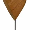 Standfigur Herz Teakholz massiv