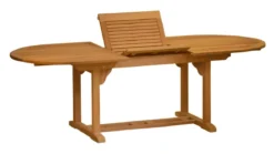 Teak Ausziehtisch Brighton oval