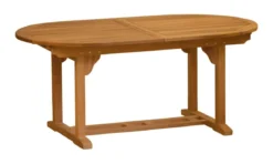 Teak Ausziehtisch Brighton oval