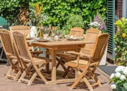 Teak Ausziehtisch Brighton rechteckig 240 cm