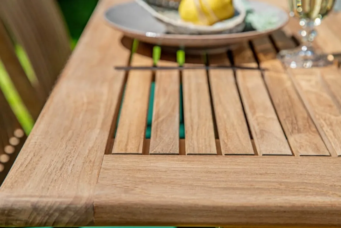Teak Ausziehtisch Brighton rechteckig 240 cm