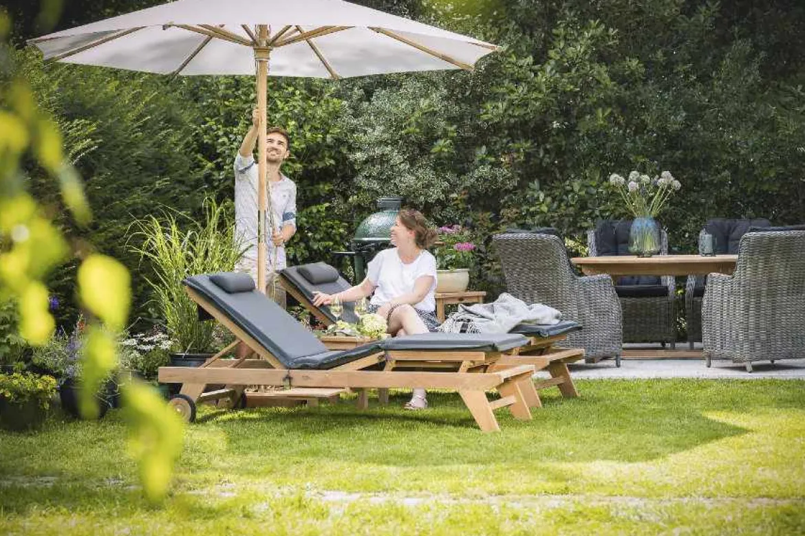 Teak Ausziehtisch Brighton rechteckig 180 cm