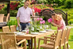 Teak Ausziehtisch Notting Hill 165 cm