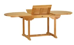 Teak Ausziehtisch oval Orvieto