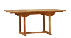 Teak Ausziehtisch Padua quadratisch