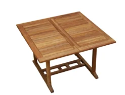 Teak Ausziehtisch Padua quadratisch