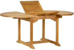 Teak Ausziehtisch rund Rondo