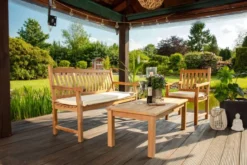 Teak Bank Victoria 140 cm