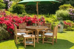 Teak Beistelltisch Cuneo 2 Ebenen