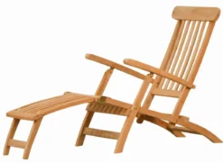 Teak Deckchair Europa