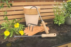Teak Grubber geschmiedet