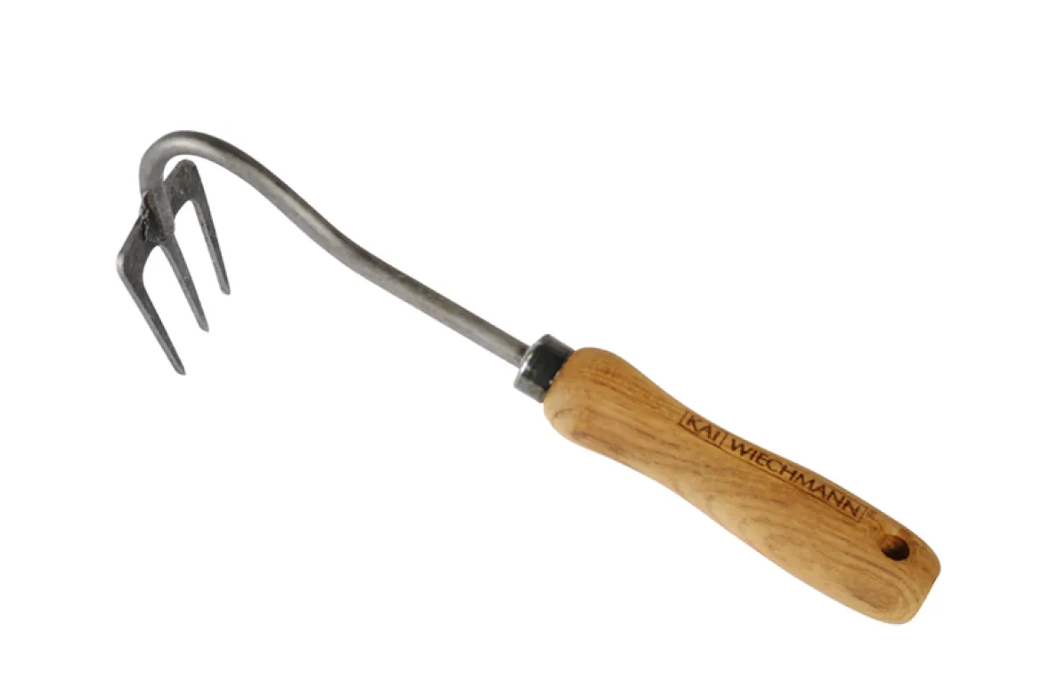 Teak Handharke geschmiedet