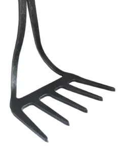 Teak Handrechen geschmiedet
