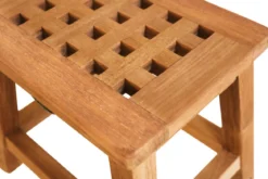 Teak Hocker Nemi