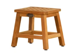 Teak Hocker Nemi