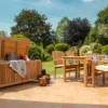 Teak Kissentruhe Catania