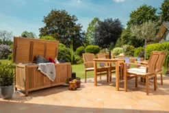 Teak Kissentruhe Catania