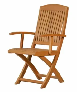 Teak Klappstuhl Brighton mit Armlehnen
