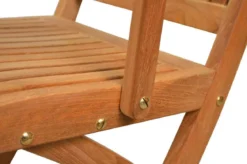 Teak Klappstuhl Brighton mit Armlehnen