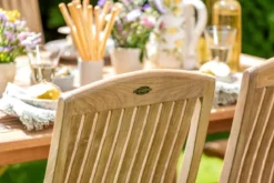 Teak Klappstuhl Brighton mit Armlehnen