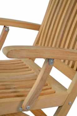 Teak Klappstuhl Portofino mit Armlehnen