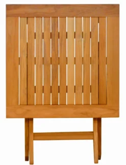Teak Klapptisch quadratisch Fano