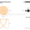 Teak Klapptisch rund Ravenna 70 cm