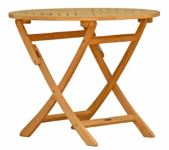 Teak Klapptisch rund Ravenna 90 cm