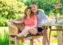 Teak Klapptisch rund Ravenna 110 cm