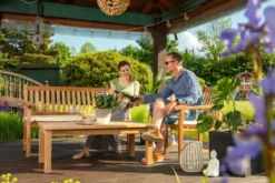 Teak Lounge Couchtisch Paderno