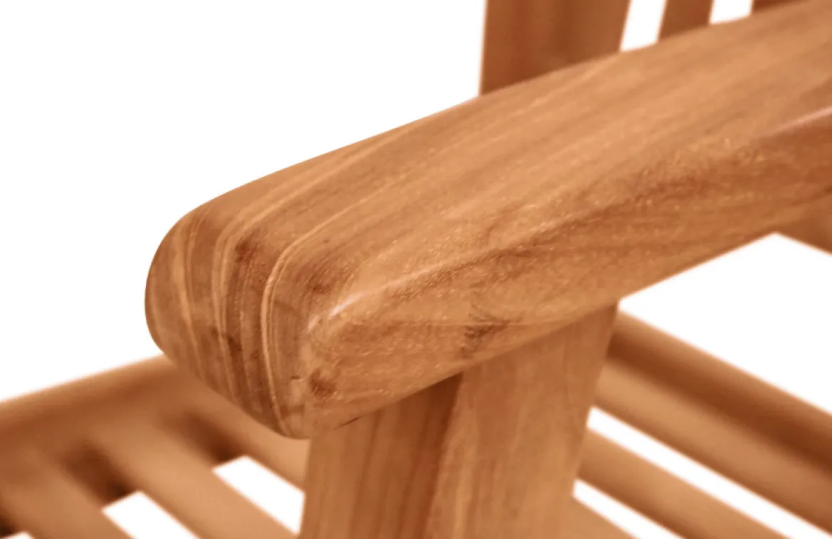 Teak Lounge Sofa 2-Sitzer Paderno