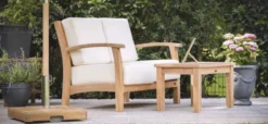 Teak Lounge Sofa 2-Sitzer Paderno