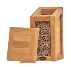 Teak Nistkasten Set Doppelkoje