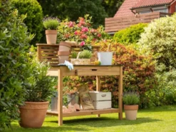 Teak Pflanztisch Riviera
