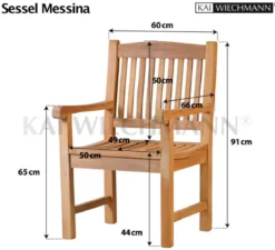 Teak Sessel Messina