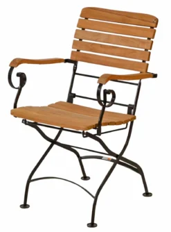 Teak Sitzgruppe Bellevue 4 Personen mit Klappfunktion