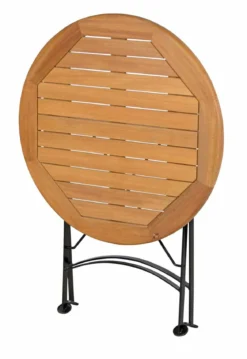 Teak Sitzgruppe Bellevue rund 1-5 Personen mit Klappfunktion