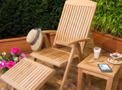 Teak Sitzgruppe Brighton mit Hochlehnern 1-8 Personen