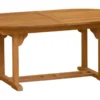 Teak Sitzgruppe Brighton oval 6-12 Personen mit Ausziehfunktion