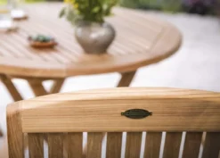 Teak Sitzgruppe Brighton 1-4 Personen mit Klappfunktion