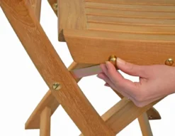 Teak Sitzgruppe Brighton 1-4 Personen mit Klappfunktion
