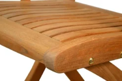 Teak Sitzgruppe Brighton rund 1-4 Personen mit Klappfunktion
