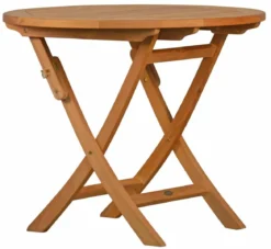 Teak Sitzgruppe Brighton rund 1-4 Personen mit Klappfunktion