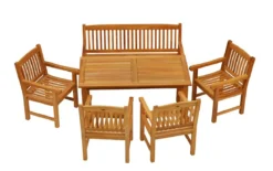 Teak Sitzgruppe London und Messina 1-8 Personen