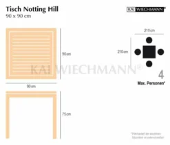 Teak Sitzgruppe Notting Hill und Seaside 1-10 Personen